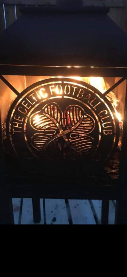 Celtic FC logo outdoor stove 